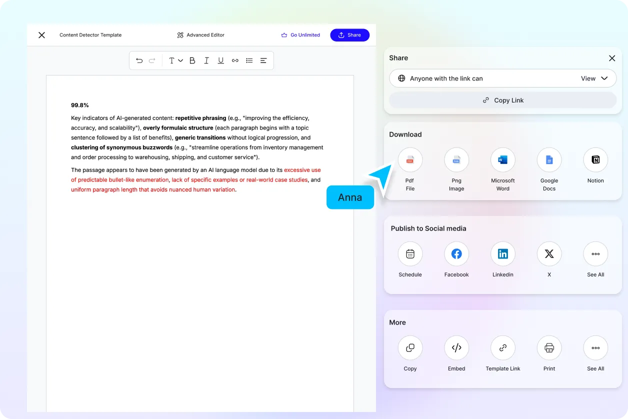 Free AI Content Detector Generator, AI Content Detection Tool Online [ No Signup ]